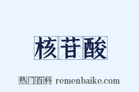 核苷酸是什么意思的图片